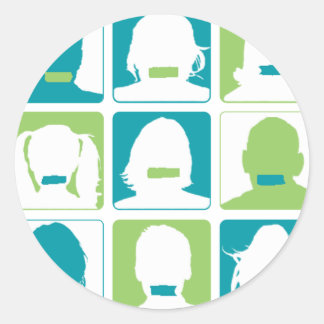 Sticker Rond Jour Du Silence