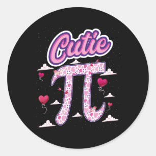 Sticker Rond Jour Pi 3.14 Chemise Enfants Femmes Enfants Jeunes