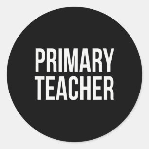 Sticker Rond Journée d'appréciation des enseignants du primaire