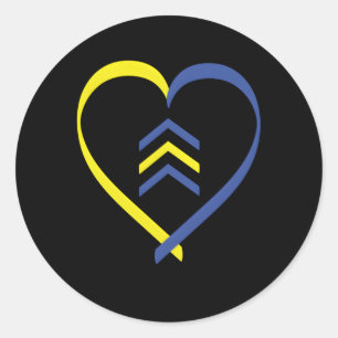 Sticker Rond Journée de sensibilisation au syndrome de Down Mag