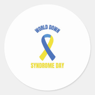 Sticker Rond Journée mondiale du syndrome de Down (2)