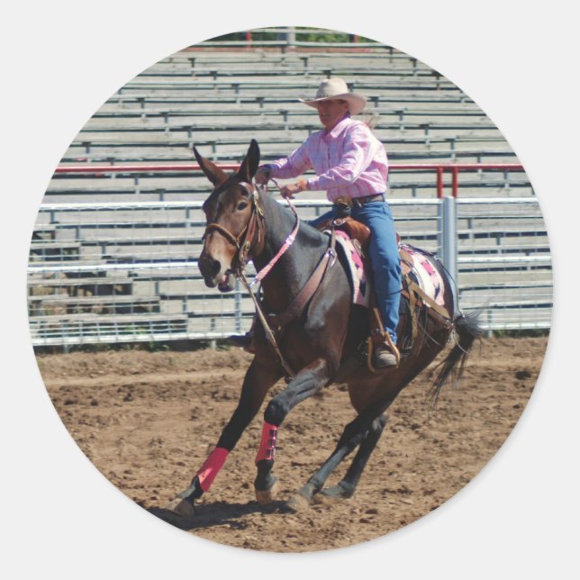 Sticker Rond jours de mule ozark (Devant)