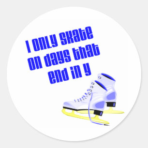 Sticker Rond Jours de SkateChick
