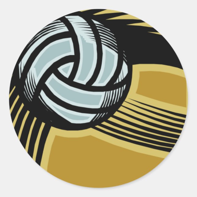 Sticker Rond Jours dorés - (Devant)