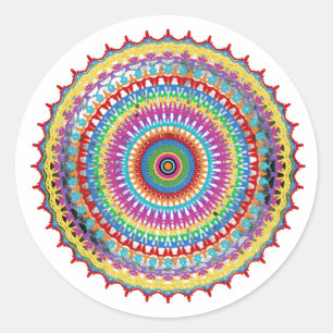 Sticker Rond Joyburst mandala