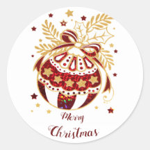 Joyeuse balle décorative de Noël