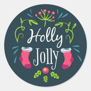 Sticker Rond Joyeusement