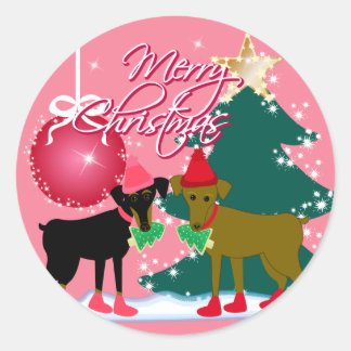Sticker Rond Joyeuses broches