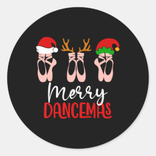 Sticker Rond Joyeuses danses