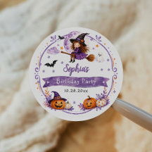 Joyeux anniversaire Halloween aquarelle mignon