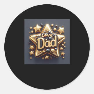 Sticker Rond Joyeux anniversaire papa1