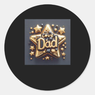 Sticker Rond Joyeux anniversaire papa1