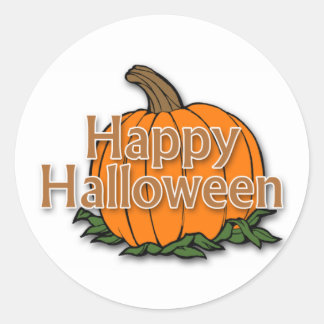 Sticker Rond Joyeux Halloween