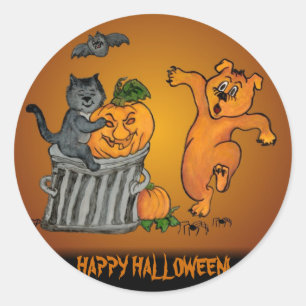 Sticker Rond Joyeux Halloween ! 5