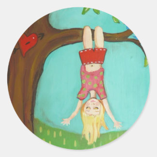 Sticker Rond Joyeux Jour