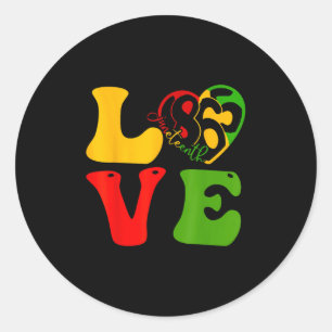 Sticker Rond Joyeux JunetDix Est Mon Fête De L'Indépendance Amo