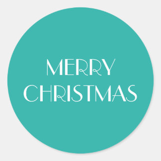 STICKER ROND JOYEUX NOËL!