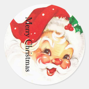 Sticker Rond Joyeux Noël