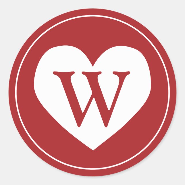 Sticker Rond Joyeux Noël avec amour Enveloppe de vacances Sceau (Devant)