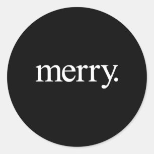 Sticker Rond Joyeux Noël Noël Noël Noël C'Est La Saison Pajamas