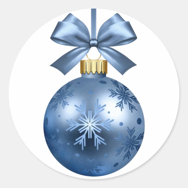 Sticker Rond joyeux nouvel an 2022 ornement (Devant)