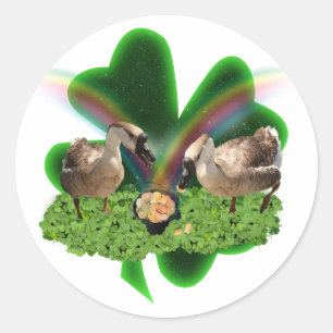 Sticker Rond Joyeux Saint-Patrick