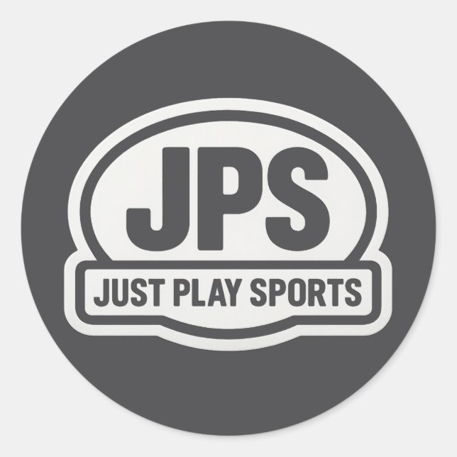 STICKER ROND JPS  (Devant)