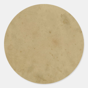 STICKER ROND JSBLT BROWN SUEDE TEXTUEL GRUNGE MOTIF BACKGR