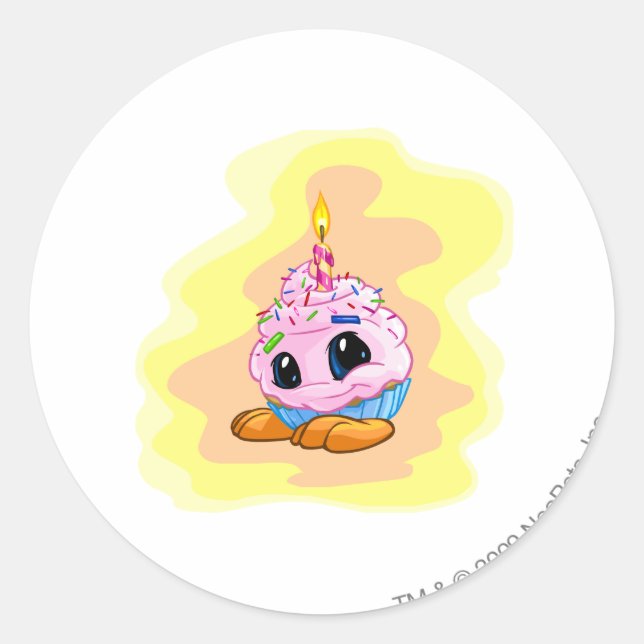Sticker Rond Jub. anniversaire (Devant)