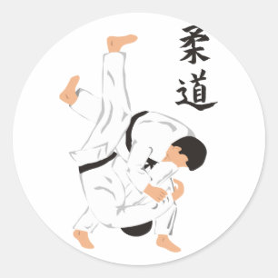 Sticker Rond Judo