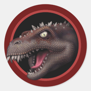 Sticker Rond Julianosaurus Priyex