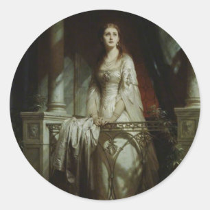 Sticker Rond Juliette de William Shakespeare