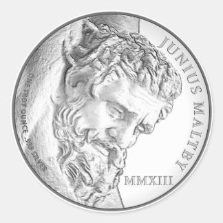 Sticker Rond Junius Maltby Channel