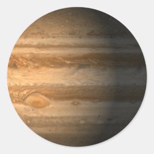 Sticker Rond Jupiter