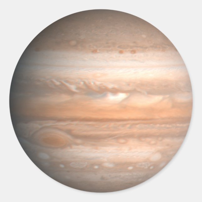 Sticker Rond Jupiter (Devant)