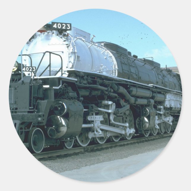 Sticker Rond JUSQU'À 4-8-8-4 "Big Boy" (Devant)