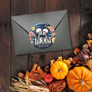 Sticker Rond Jusqu'à la mort faisons-nous partie de Skeletons M