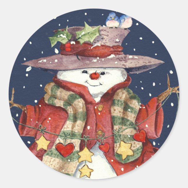 STICKER ROND JUSTE AMOUREUX (Devant)