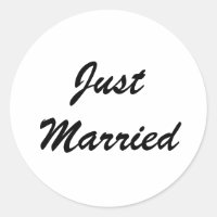 Juste marié marié(e)s marié(e)s Mariage de texte d