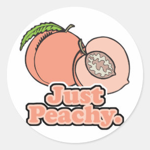 Sticker Rond Juste pêche hâtive