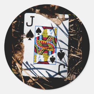 Sticker Rond justice pour la prise de pique