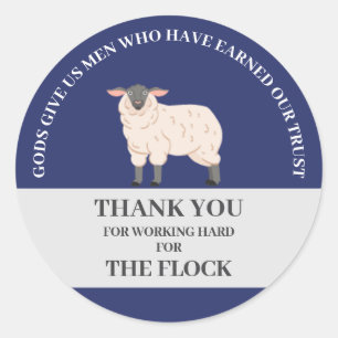 Sticker Rond Jw Dons Aînés "Cadeaux chez les hommes"