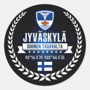 Sticker Rond Jyväskylä