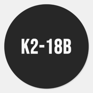 Sticker Rond K2-18b
