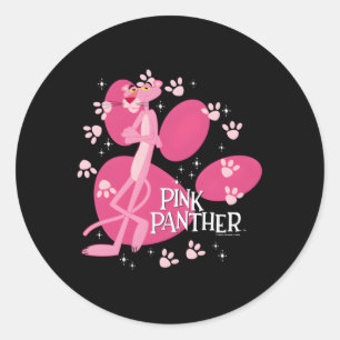 Sticker Rond K Panther Marche partout