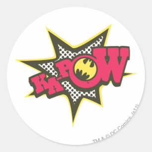 STICKER ROND KA-POW