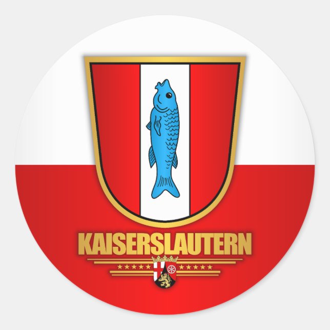 Sticker Rond Kaiserslautern (Devant)
