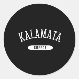 Sticker Rond Kalamata Style Kalamata Grèce