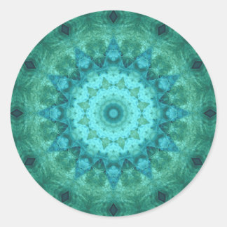 Sticker Rond Kaleidoscope