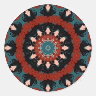 Sticker Rond Kaleidoscope Sud-Ouest